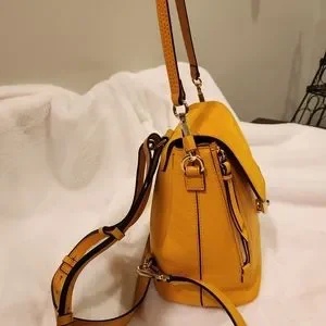 Chloe Faye Backpack/ Shoulder Bag in Dark Ochre Chloe | Bags | Chloe Faye Backpack Shoulder Bag In Dark  main image 2